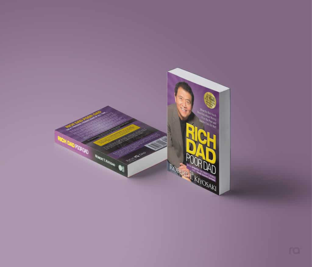 Rich Dad Poor Dad Book Mockup