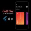 bank credit card app ui animation with flutter for IOS & Android - Image 2