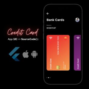 Bank Credit Card App UI Animation Bundle for IOS & Android with Flutter
