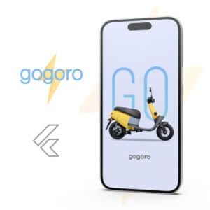Ultimate Gogoro Electric Scooter Controls App Flutter Animation Bundle